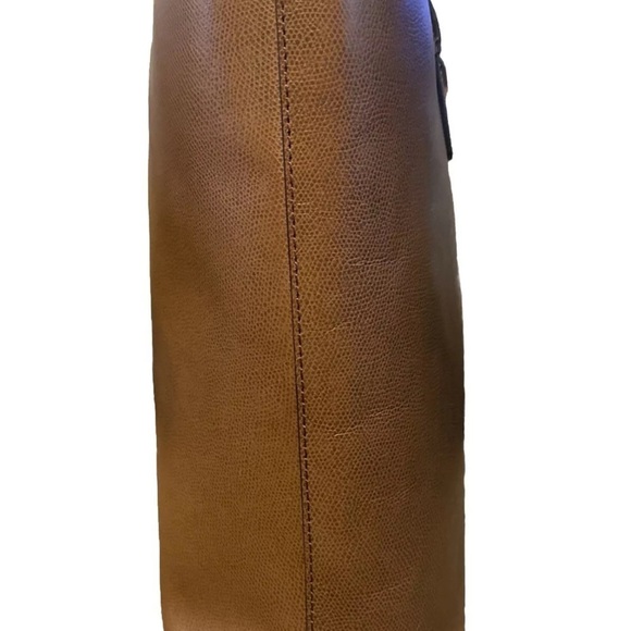 Michael Kors Brown Leather Tote Bag - Picture 3 of 6